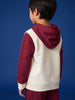 Nautinati Boys Disney Mickey Mouse Puff Printed Oversized Hoodie and Jogger Set