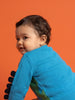 Nautinati Baby Boys Relaxed Fit Dino Jacquard Knit Full Sleeves Sweater