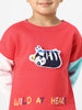 Boys Interactive & Playful Animal-Themed Applique Sweatshirt