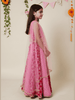 Nautinati Red Festive Ethnic Set For Girls – Cotton Comfort & Style