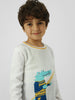 Boys Animal-Themed Jacquard Sweatshirt