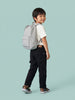 Nautinati Boys Pure Cotton Black Loose Fit Cargo Jeans