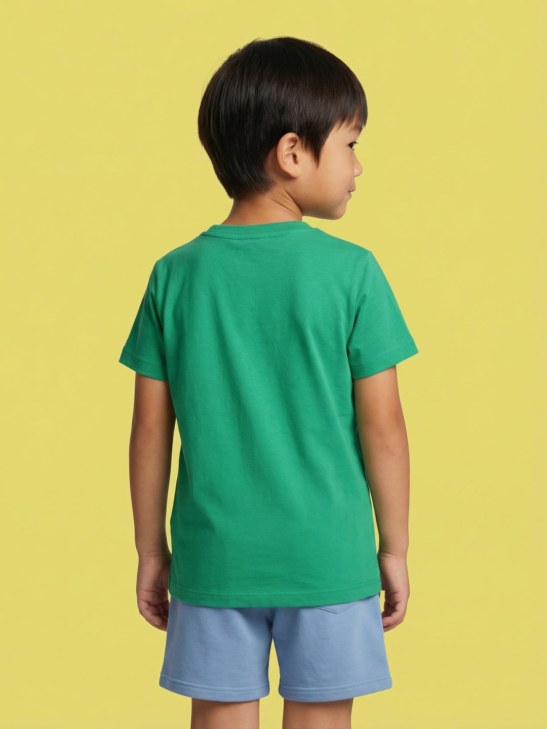 Nautinati Boys' 100% Cotton Crew Neck Disney Lion King Simba Placement Print T-shirt