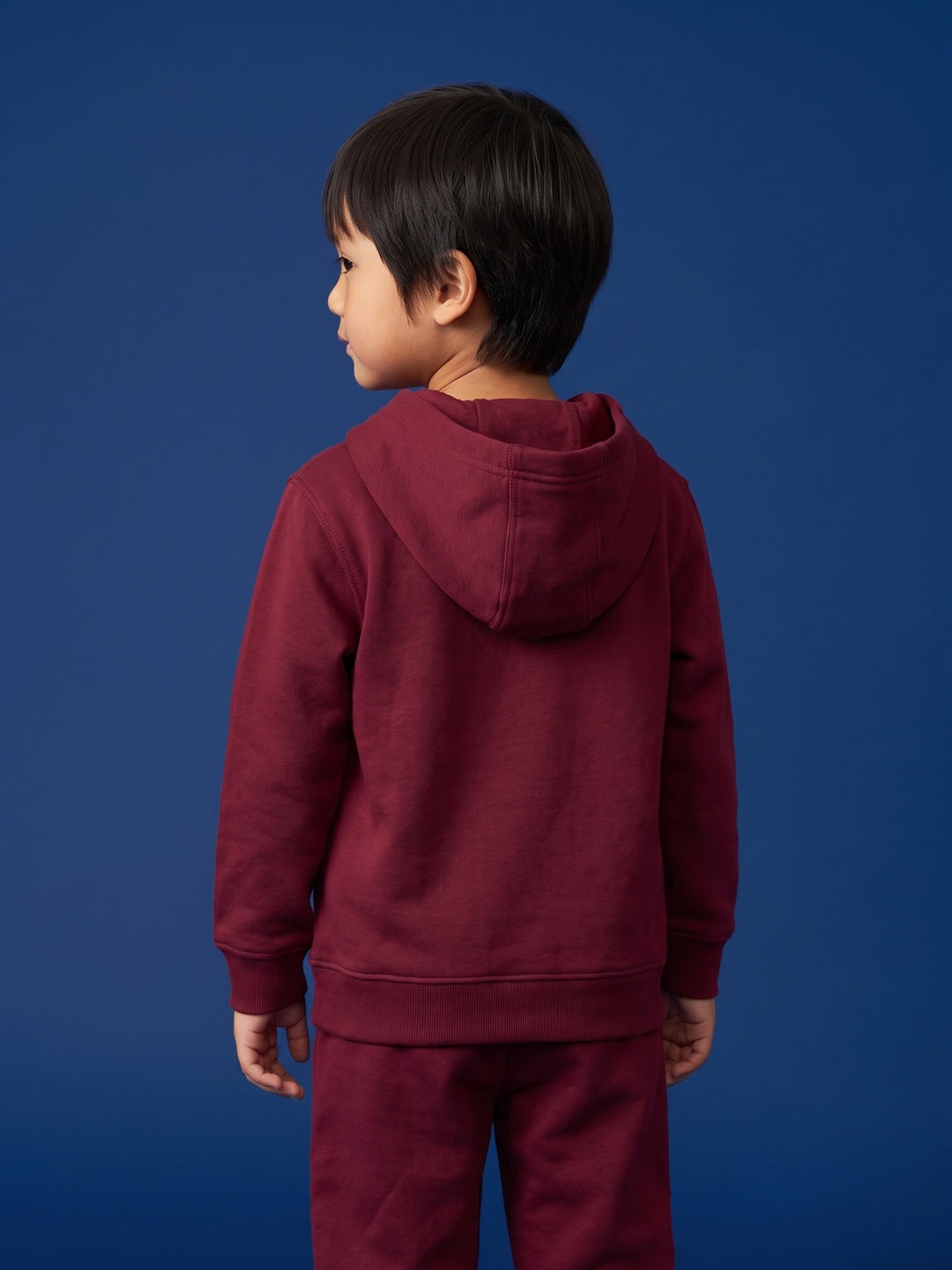 Nautinati Boys Embroided Oversized Varsity Hoodie and Jogger Set