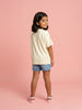 Nautinati Girls' Cotton Disney Snow White Printed T-shirt