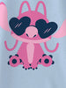 Nautinati Girls Printed Cotton T-shirts | Aged 2 - 10 Years | Pack of 2 Tees
