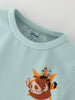 Nautinati Blue and Orange Simba Lion King Printed T-shirts | Boys | Aged 2 - 10 Years | Pack of 2 Tees