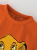 Nautinati Boys' Cotton Lion King Print T-shirt and Shorts
