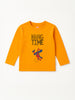 Nautinati Pack Of 3 Orange, Yellow & Blue Cotton Spiderman T-Shirts For Boys