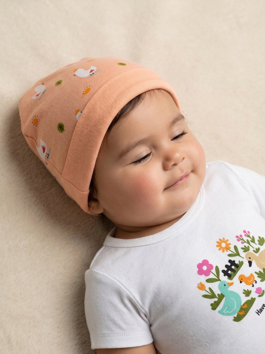 Nautinati Baby Pure Cotton  All-over & Placement Print 5-pieces Gift Set