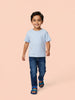 Nautinati Boys Pure Cotton Dark Wash Straight Fit Jeans