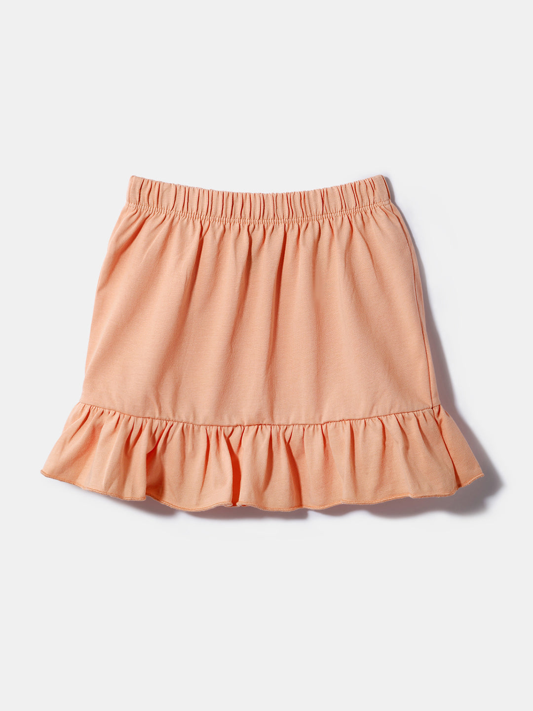 Nautinati Girls' Cotton Bow Embroidered Top and Skirt Set | Age 0 - 2 Years