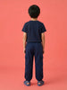Nautinati Boys' 100% Cotton Disney Cars Placement Print Cargo Joggers