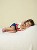 Nautinati Baby Girls Cotton Summer Fruit Printed Regular Fit Square Neck Camisole Top and Shorts Clothing Set