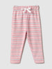 Nautinati Infant Girls' Cotton Minnie Mouse Printed Top and Striped Pants