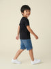 Nautinati Boys' 100% Cotton Pack of 3 Solid Essentials Crew Neck T-shirts