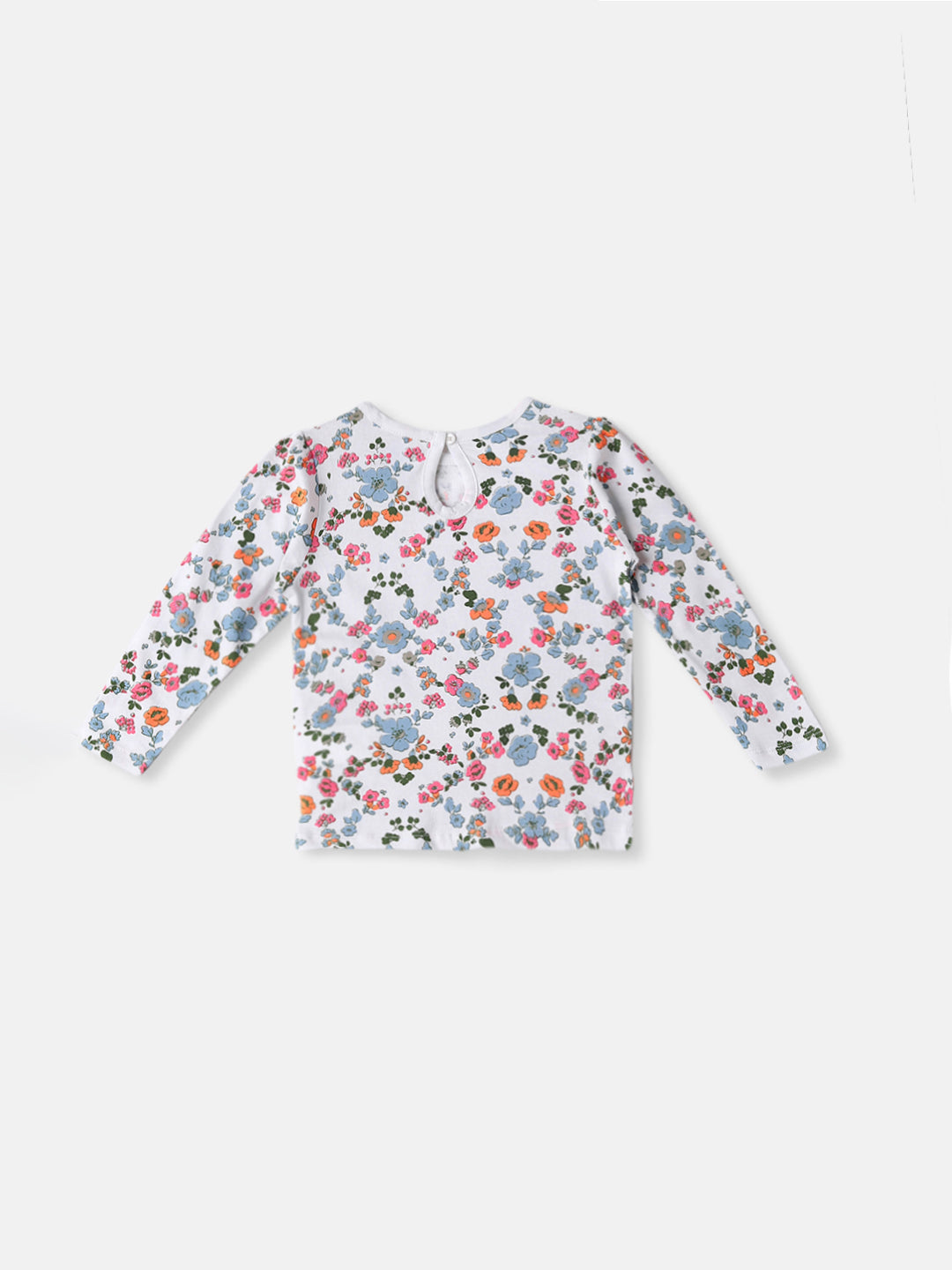 Nautinati Girls Cotton Printed Pack of 2 Top