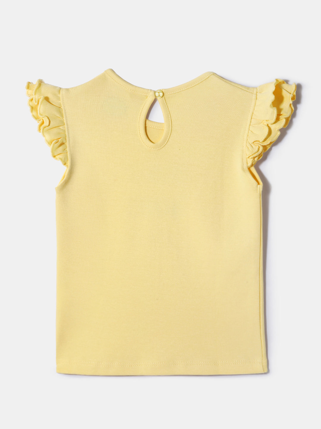 Nautinati Girls' 100% Cotton Printed Tops | Pack of 2 | Age 0 - 2 Years