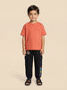 Nautinati Boys' 100% Cotton Marvel Spiderman Placement Print cargo Joggers