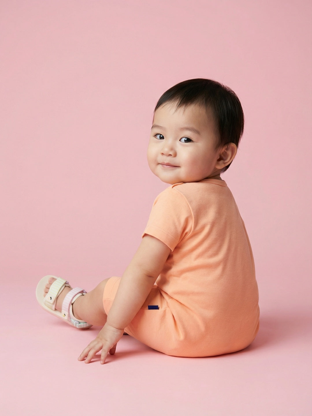 Nautinati  Baby Boys' 100% Interlock Cotton Pack of 2 Tropical Print Rompers