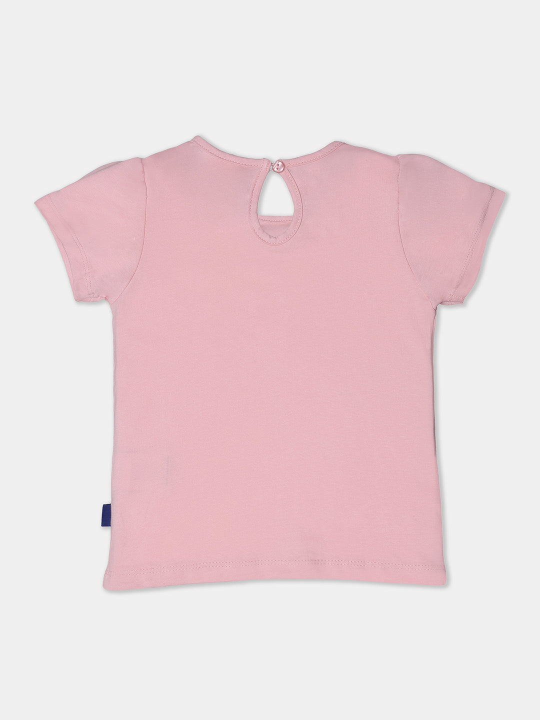 Nautinati Cotton Pack Of 2 T-Shirts For Girls