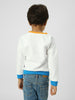 Boys Colourful-Ribbed Sweatshirt