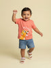 Nautinati Boys' Cotton Disney King Simba Printed T-shirt