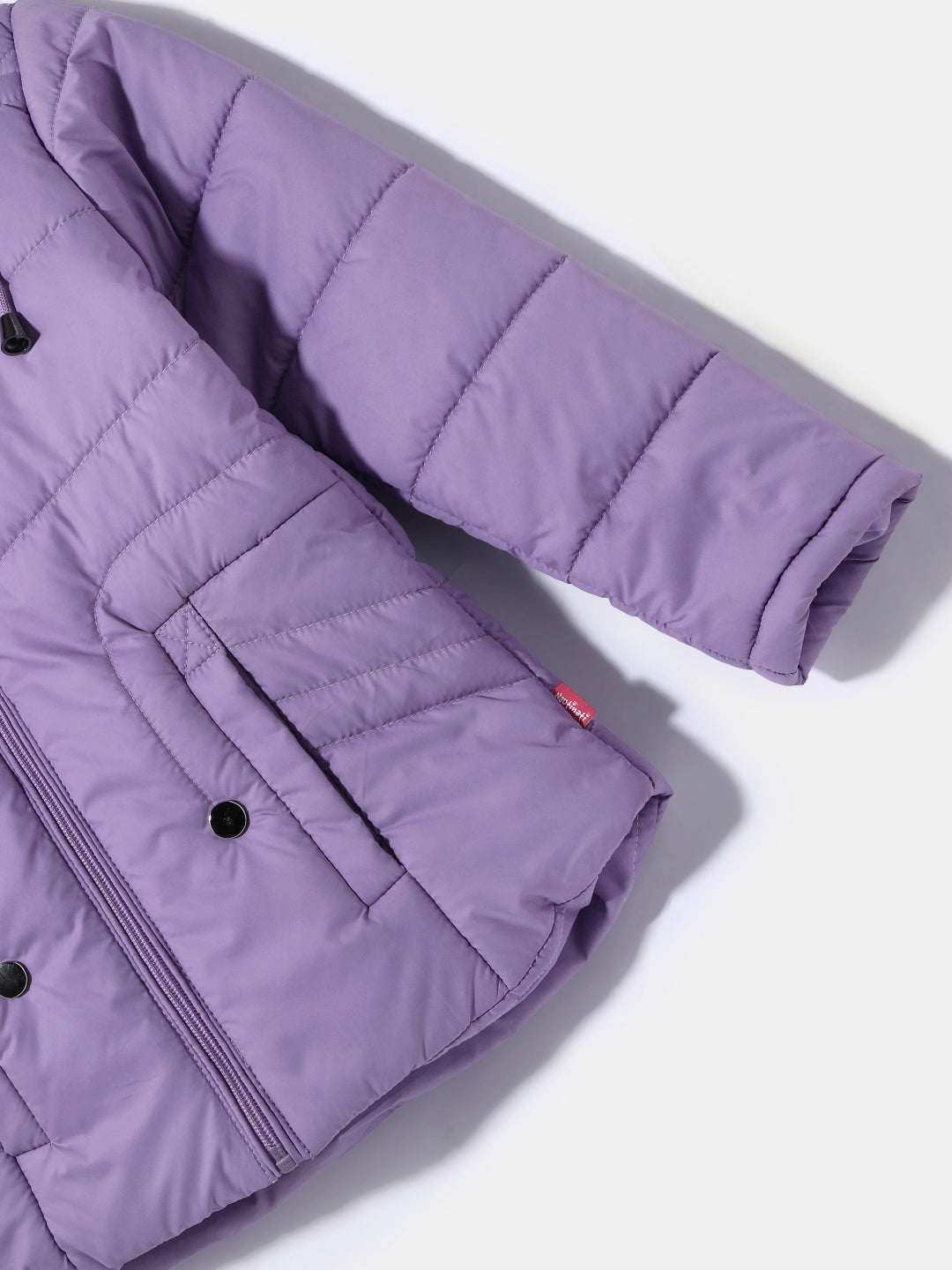Nautinati Girls' Puffer Jacket | Hooded Design| Age 2 - 10 Years