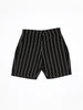 Nautinati Blue And Black Cotton Shirt With Striped Bottom & Waistcoat 3-Piece Set For Boys