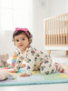 Nautinati Baby Girls' 100% Cotton All-over Disney Minnie Mouse & Heart Print T-shirt and Trackpant Co-ord Set