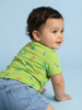 Nautinati Baby Boys' 100% Cotton Pack of 2 Dinosaur Print Crew Neck T-shirts