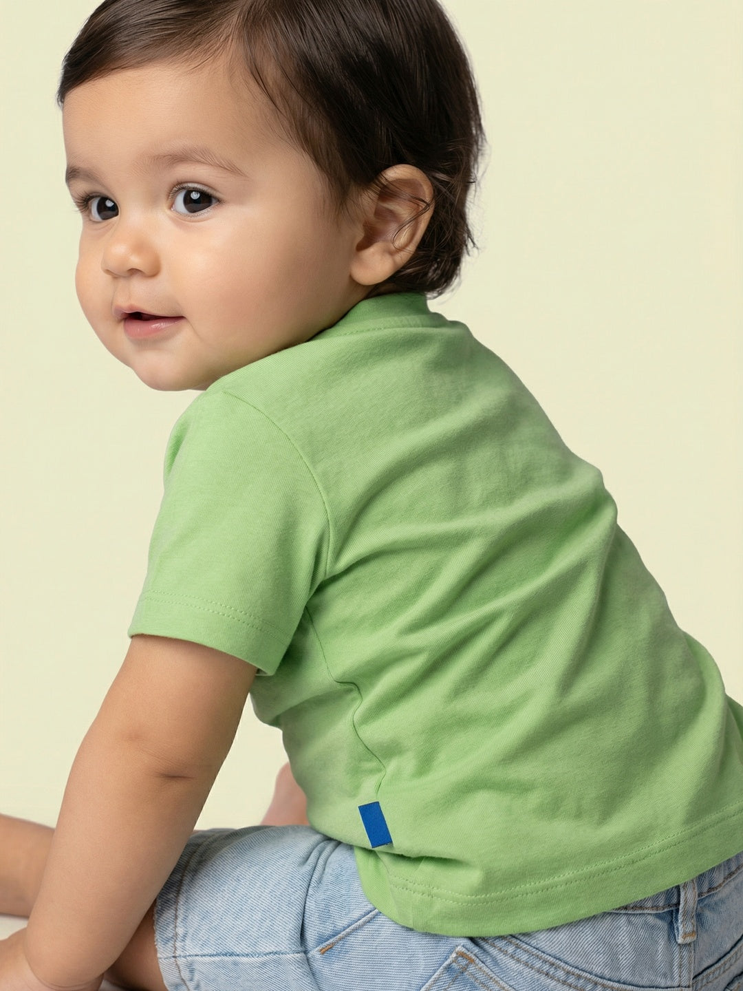 Nautinati Baby Boys' 100% Cotton Pack of 2 Placement Print T-shirts