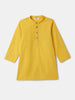 Nautinati Boys' Cotton Festive Kurta Pyjama With Jacket Set | Block Print Jacket | Age 2-10 Years