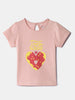 Nautinati Girls' Cotton Tops | Pack of 3 | Printed and Striped| Age 0 - 2 Years