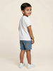 Nautinati Boys' 100% Cotton Pack of 2 Solid Essentials Crew Neck T-shirts