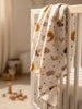 Nautinati Baby Girls' Muslin 100% Cotton Pack of 2 All-over Print Woven Swaddles