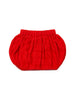 Nautinati Pink Printed Top And Red Balloon Skirt For Girls