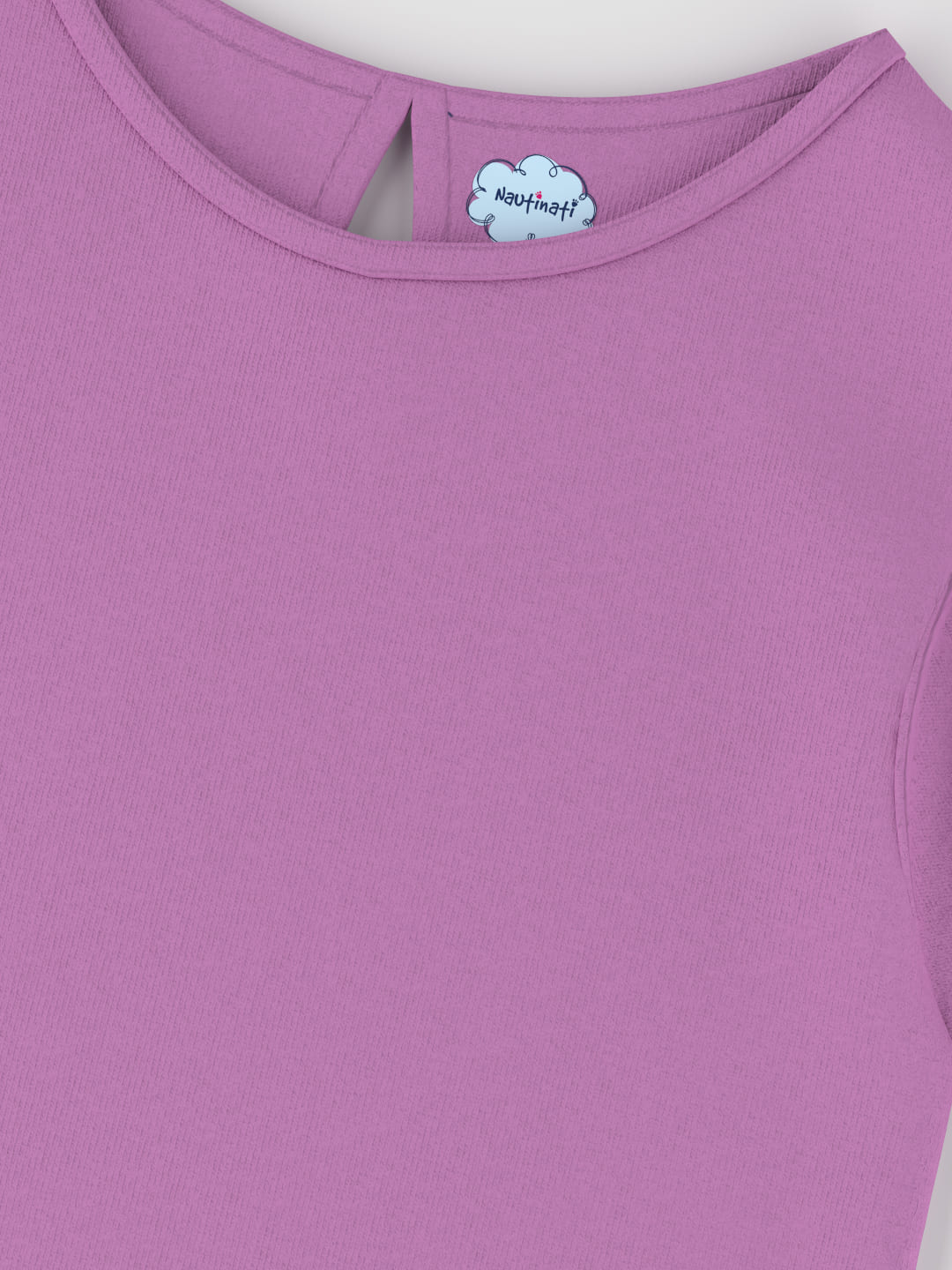 Nautinati Cotton Pack of 2 T-shirts for Girls