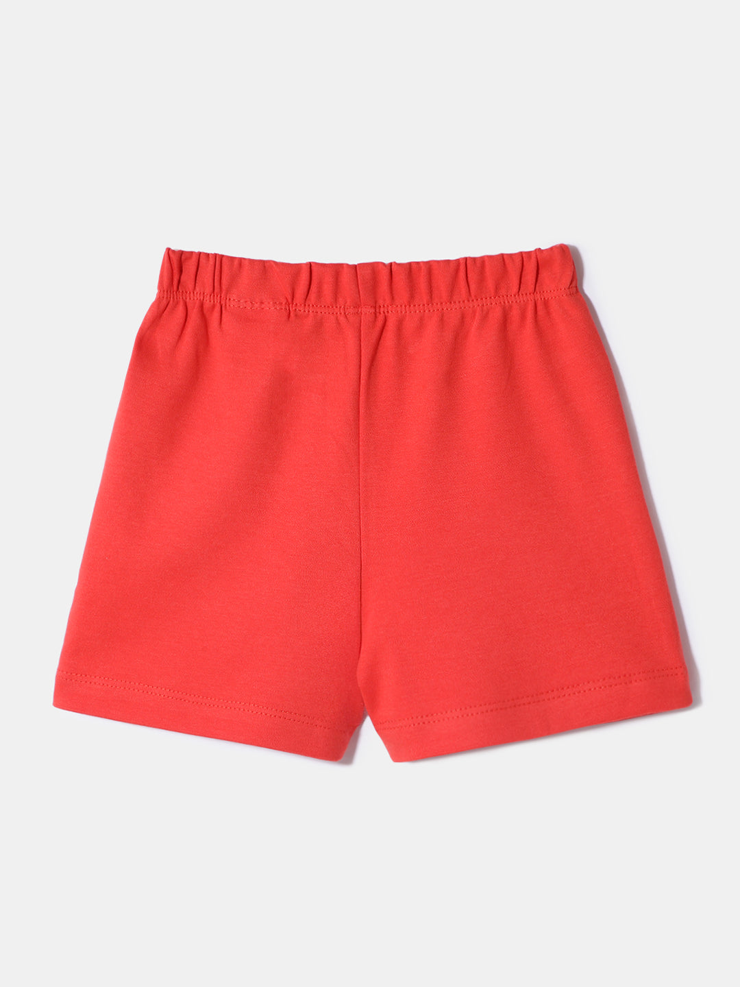 Nautinati Boys' 100% Cotton Shorts | Pigment Print | Pack of 2 | Age 0 - 2 Years