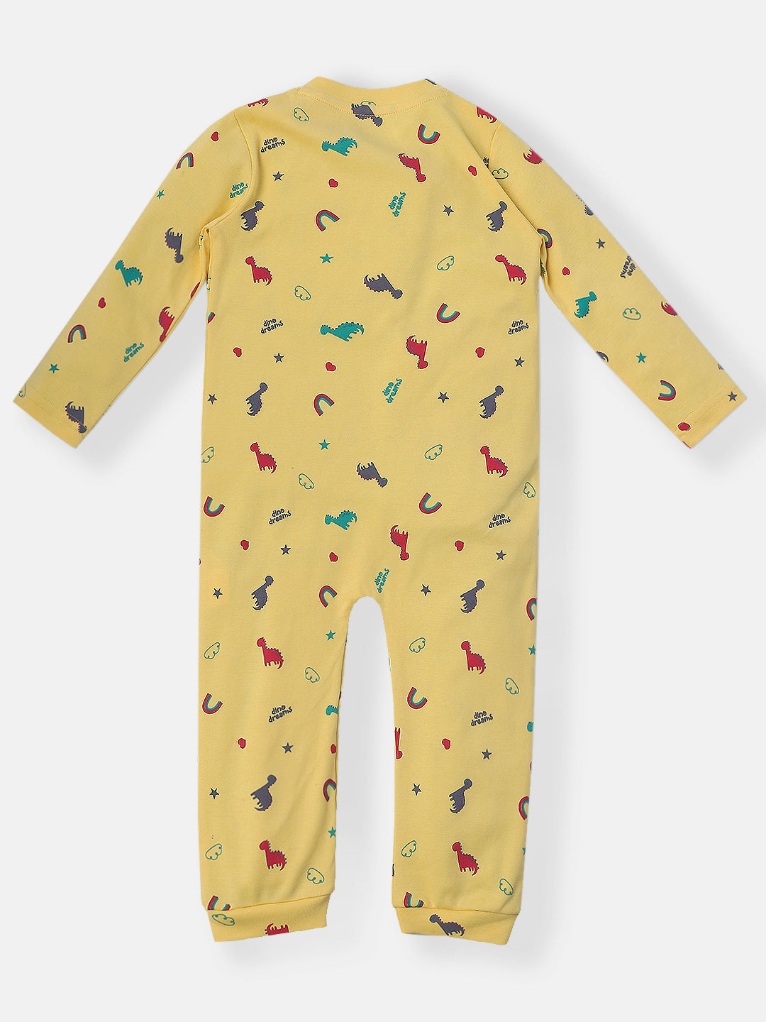 Nautinati Infants Dinosaur Print 100% Cotton Pack of 2 Sleepsuit