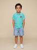 Nautinati Boys’ 100% Pique Cotton Marvel Spiderman Badge T-shirt