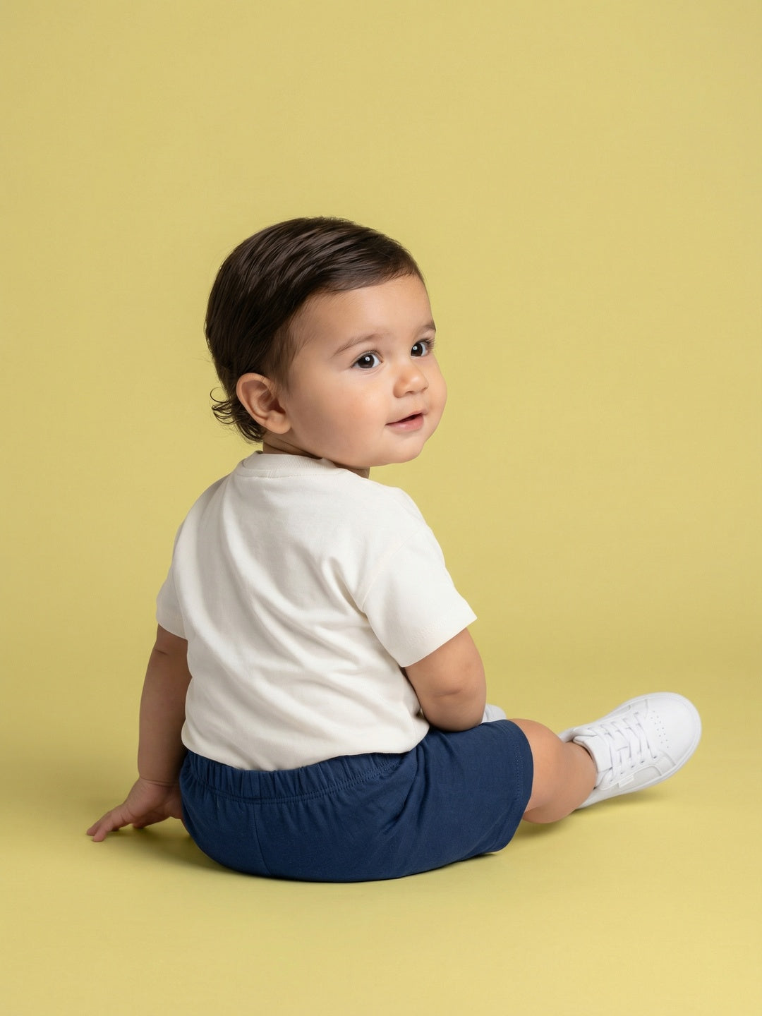 Nautinati Baby Boys' 100% Cotton Pack of 2 Disney Winnie the Pooh Placement Print Shorts