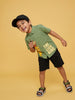 Nautinati Boys' Cotton Disney The Lion King Printed Shirt