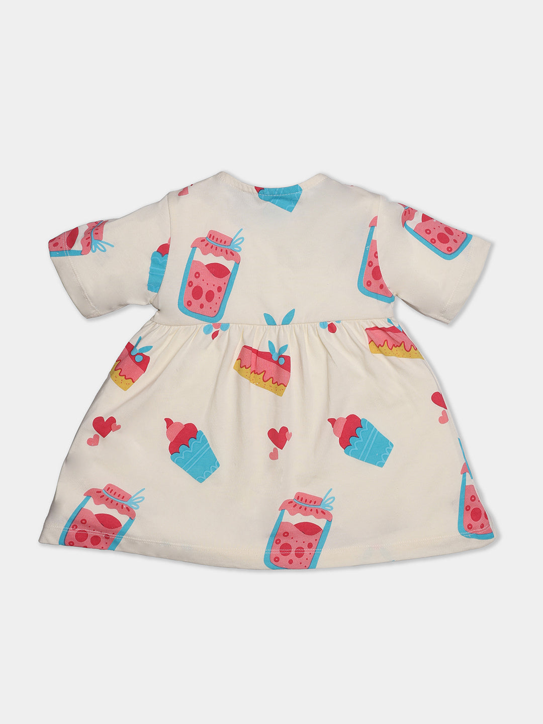 Nautinati Multicolour Printed Top And Leggings Set For Girls