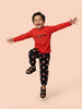 Nautinati Boys Pure Cotton Night Suit with Marvel Spiderman Printed T-shirt with Joggers