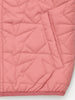 Nautinati Pink Quilted Star Pattern Puffer Jacket for Girls