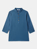 Nautinati Boys' Cotton Festive Kurta Pyjama With Jacket Set | Block Print Jacket | Age 2 - 10 Years
