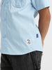 Nautinati Boys Cotton Shirt with 2 Front Pockets | Age 2 - 10 Years