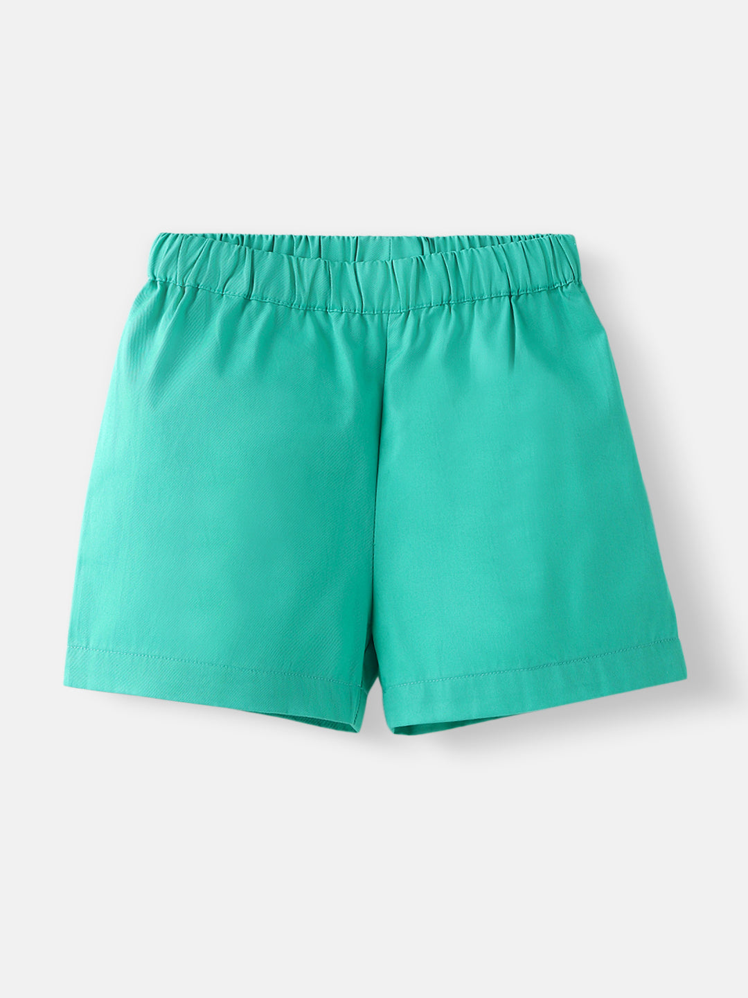 Nautinati Girls' Printed Ruffle Sleeves Top with Solid Shorts