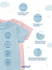 Nautinati Boys' Pack of 2 Cotton Disney Mickey Mouse T-shirts